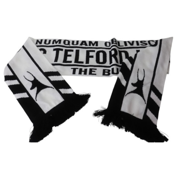 Black and White Scarf