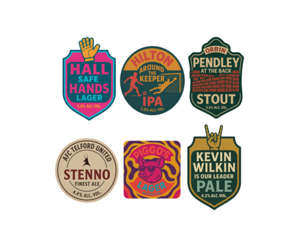 AFC Telford T-Shirt Beers - Image 2